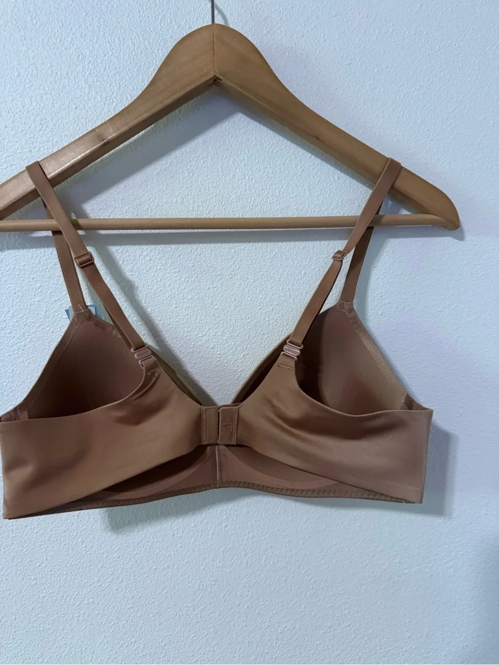 GAP Everyday Smooth Wireless Bra Cognac Lightly Lined Convertible NWT-36B